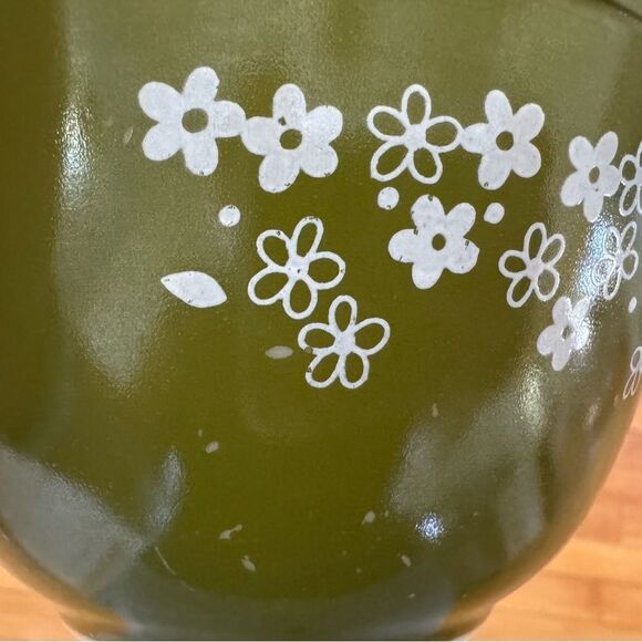 Vintage Pyrex Spring Blossom 2 Small Mixing Bowl 401 - Picture 3 of 4